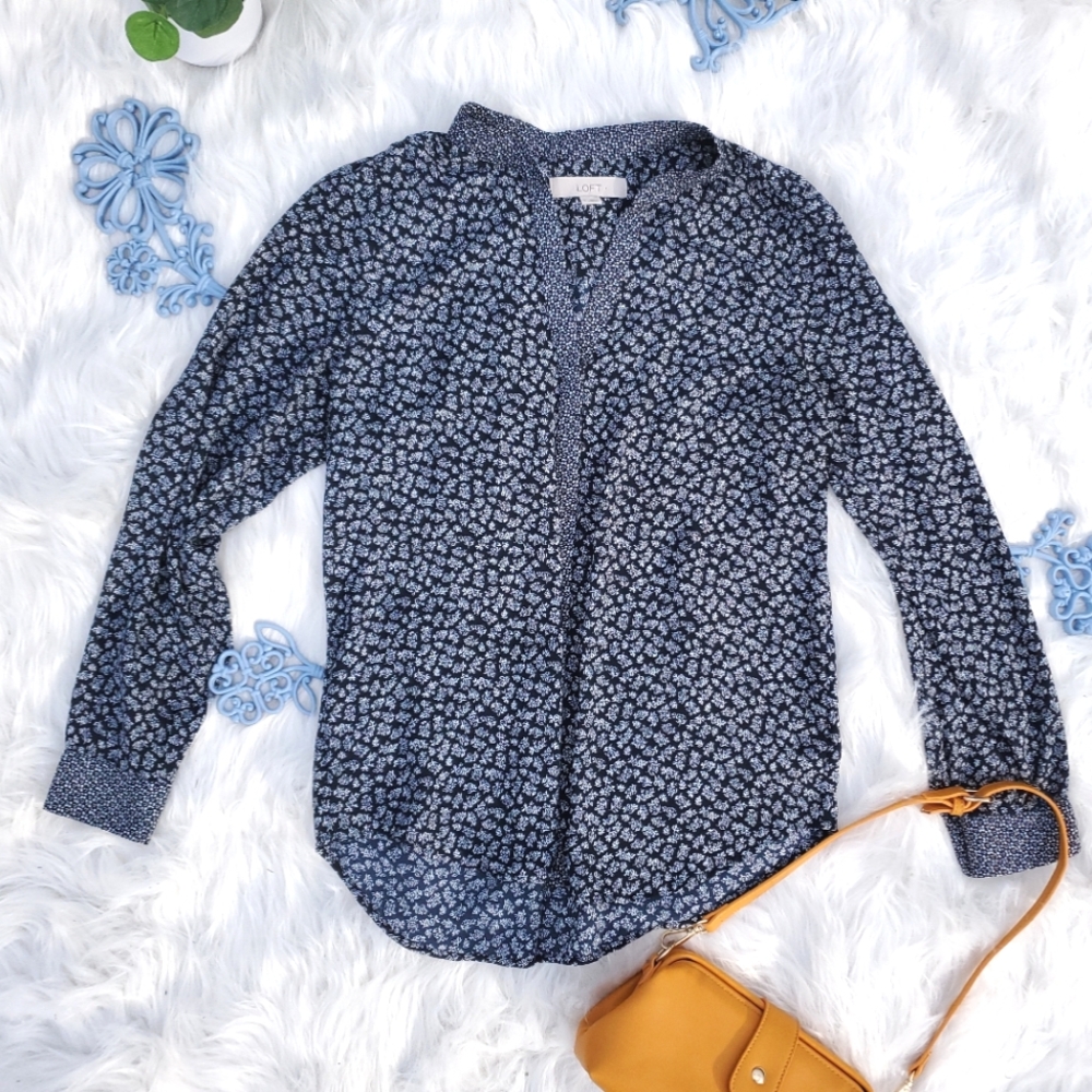 LOFT Long Sleeves Blouse